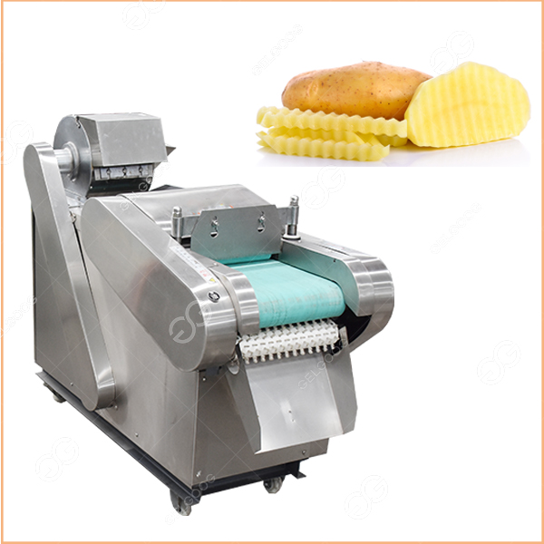 Crinkle Fries Cutting MachineCrinkle Shape French Fries Cutting Machine