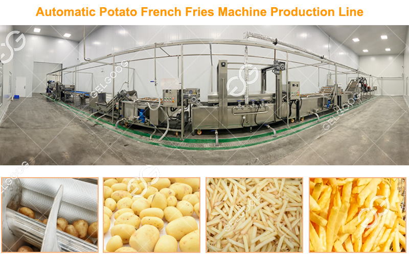 french fries industrial process