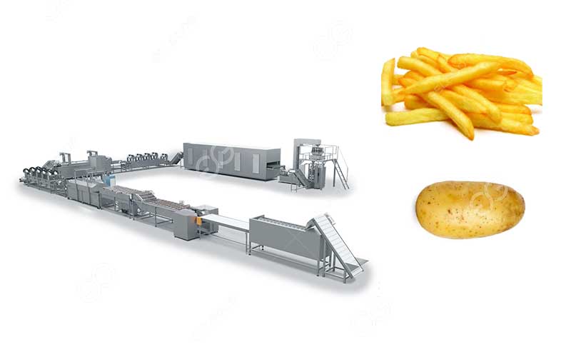 what machine is used to make french fries