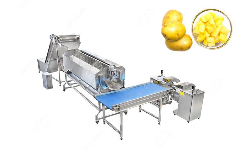 Russia potato cleaning line