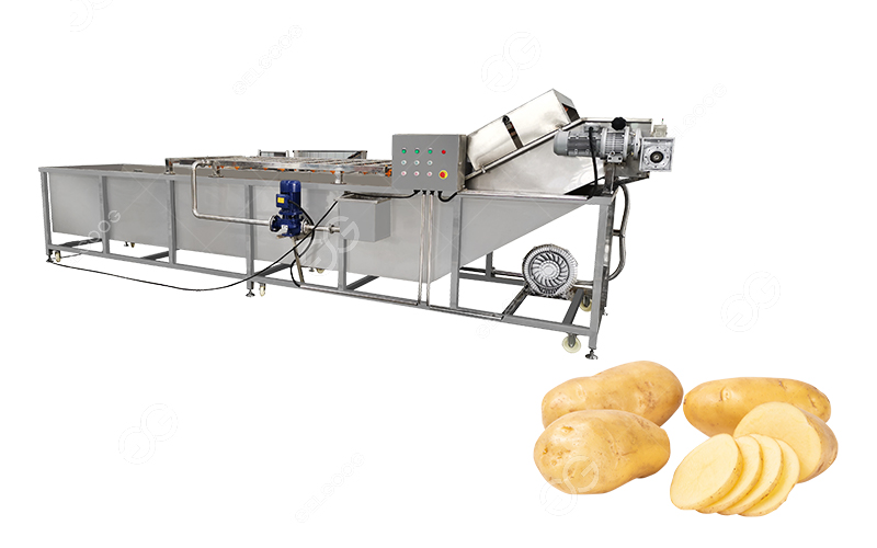 potato cleaning machine cost